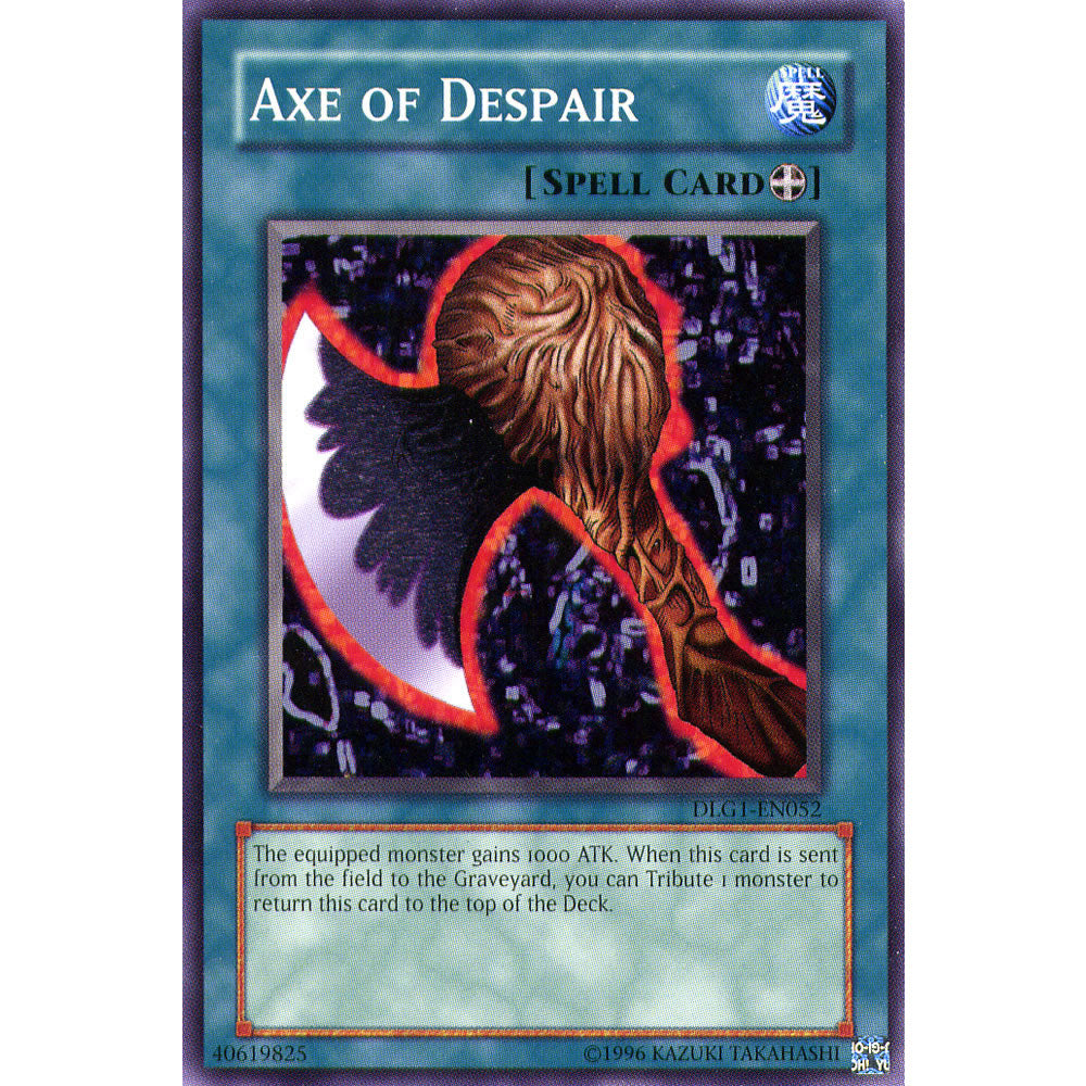 Axe of Despair DLG1-EN052 Yu-Gi-Oh! Card from the Dark Legends Set