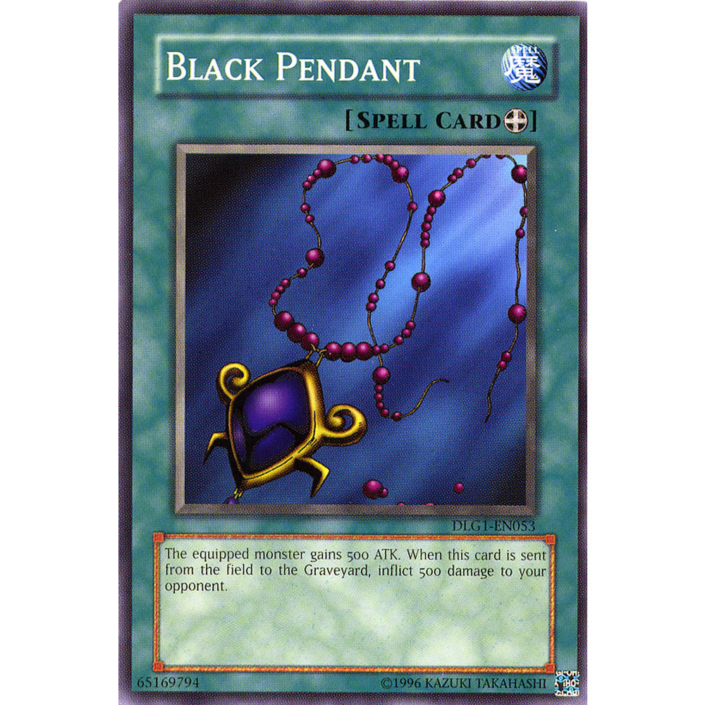 Black Pendant DLG1-EN053 Yu-Gi-Oh! Card from the Dark Legends Set