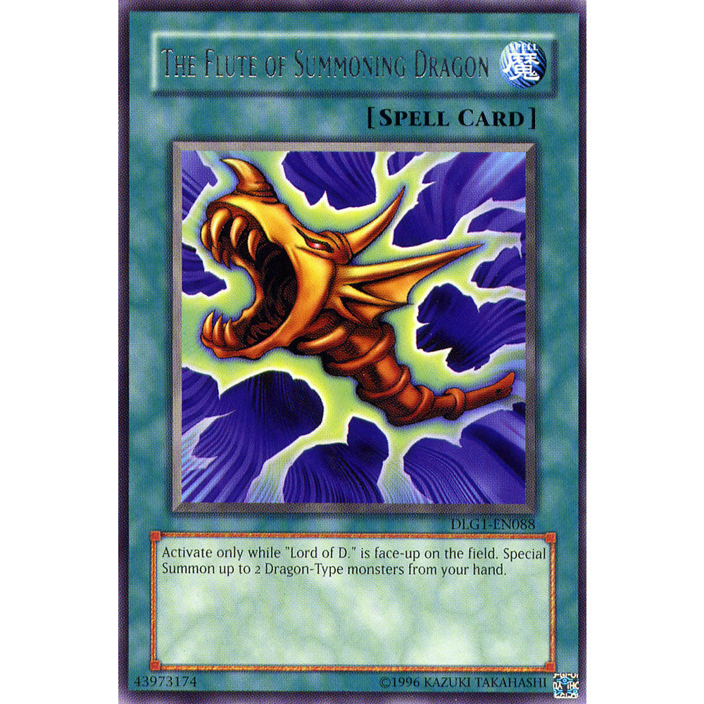 The Flute of Summoning Dragon DLG1-EN088 Yu-Gi-Oh! Card from the Dark Legends Set