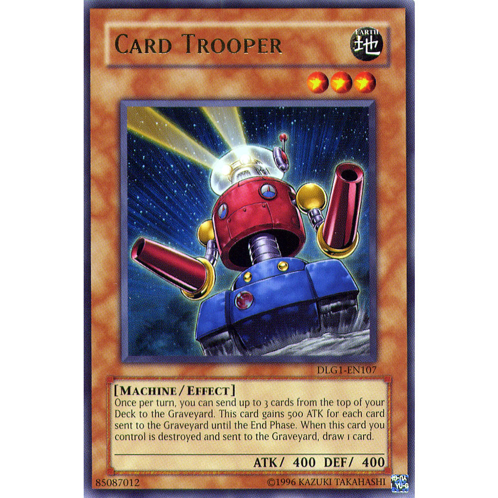 Card Trooper DLG1-EN107 Yu-Gi-Oh! Card from the Dark Legends Set