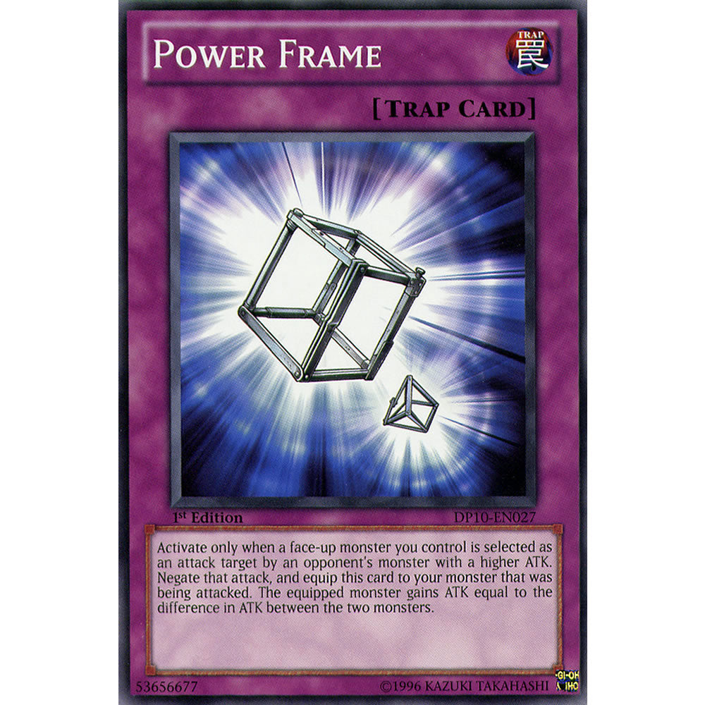 Power Frame DP10-EN027 Yu-Gi-Oh! Card from the Duelist Pack: Yusei 3 Set