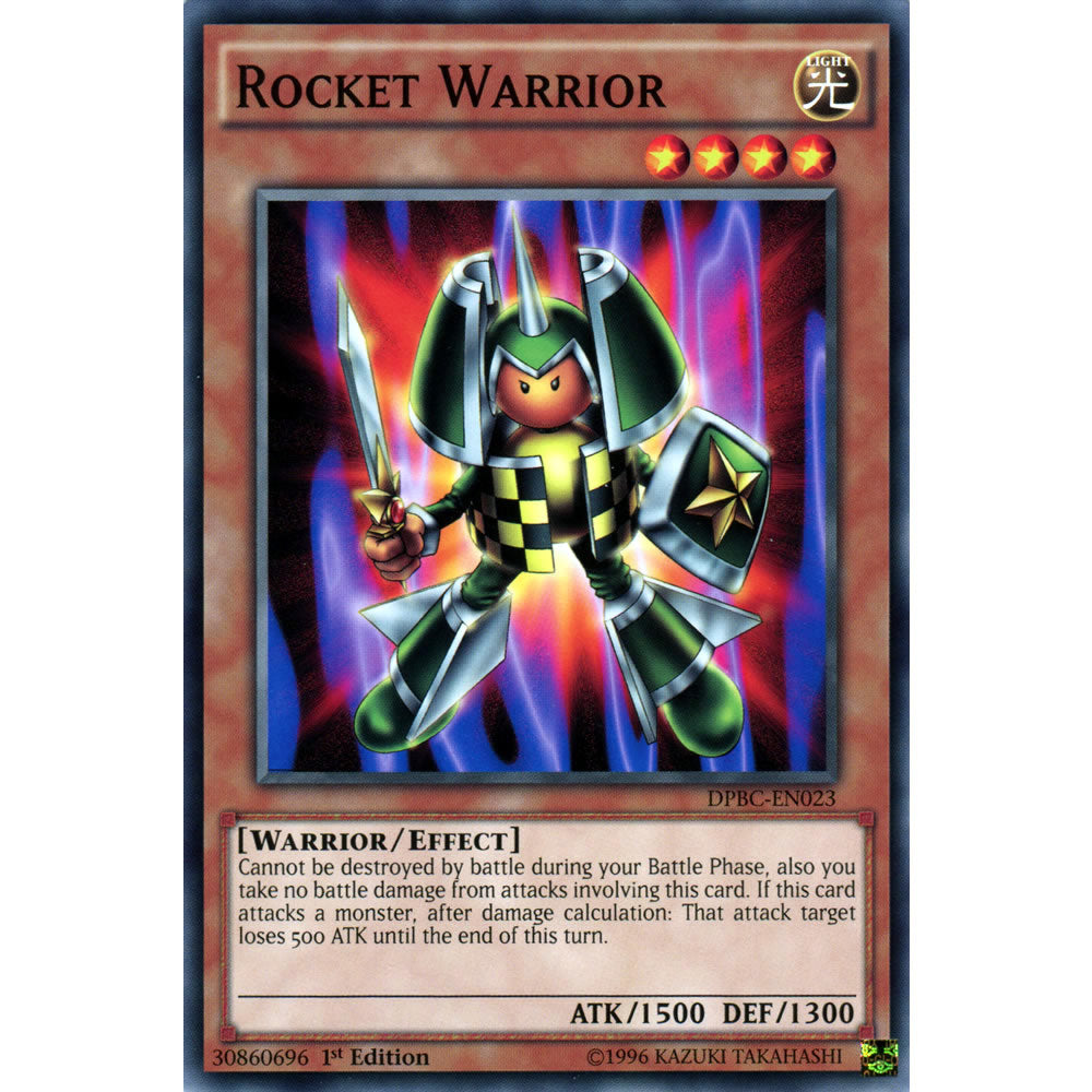 Rocket Warrior DPBC-EN023 Yu-Gi-Oh! Card from the Duelist Pack: Battle City Set