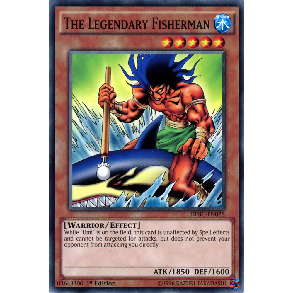 The Legendary Fisherman DPBC-EN028 Yu-Gi-Oh! Card from the Duelist Pack: Battle City Set