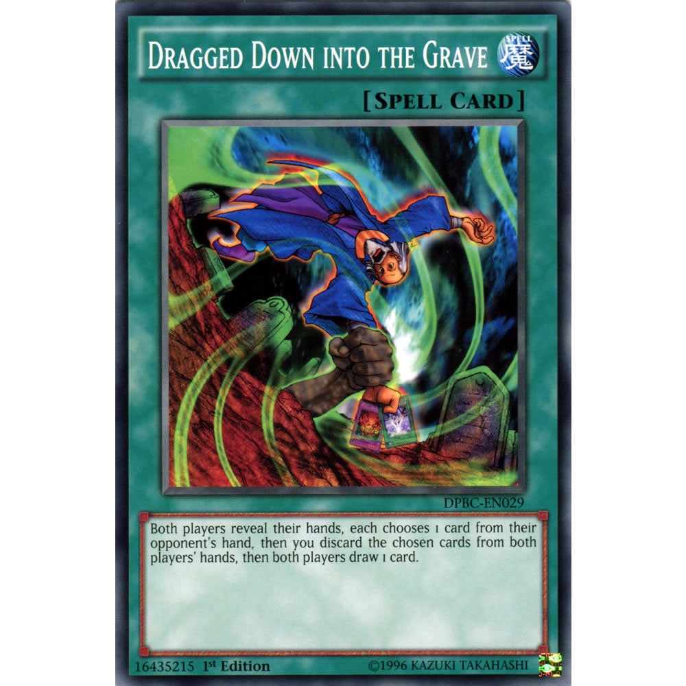 Dragged Down into the Grave DPBC-EN029 Yu-Gi-Oh! Card from the Duelist Pack: Battle City Set