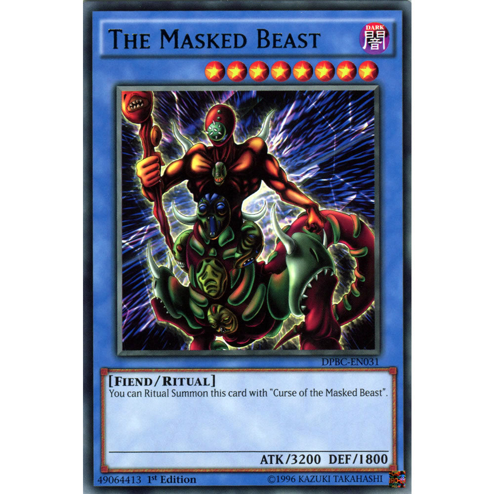 The Masked Beast DPBC-EN031 Yu-Gi-Oh! Card from the Duelist Pack: Battle City Set