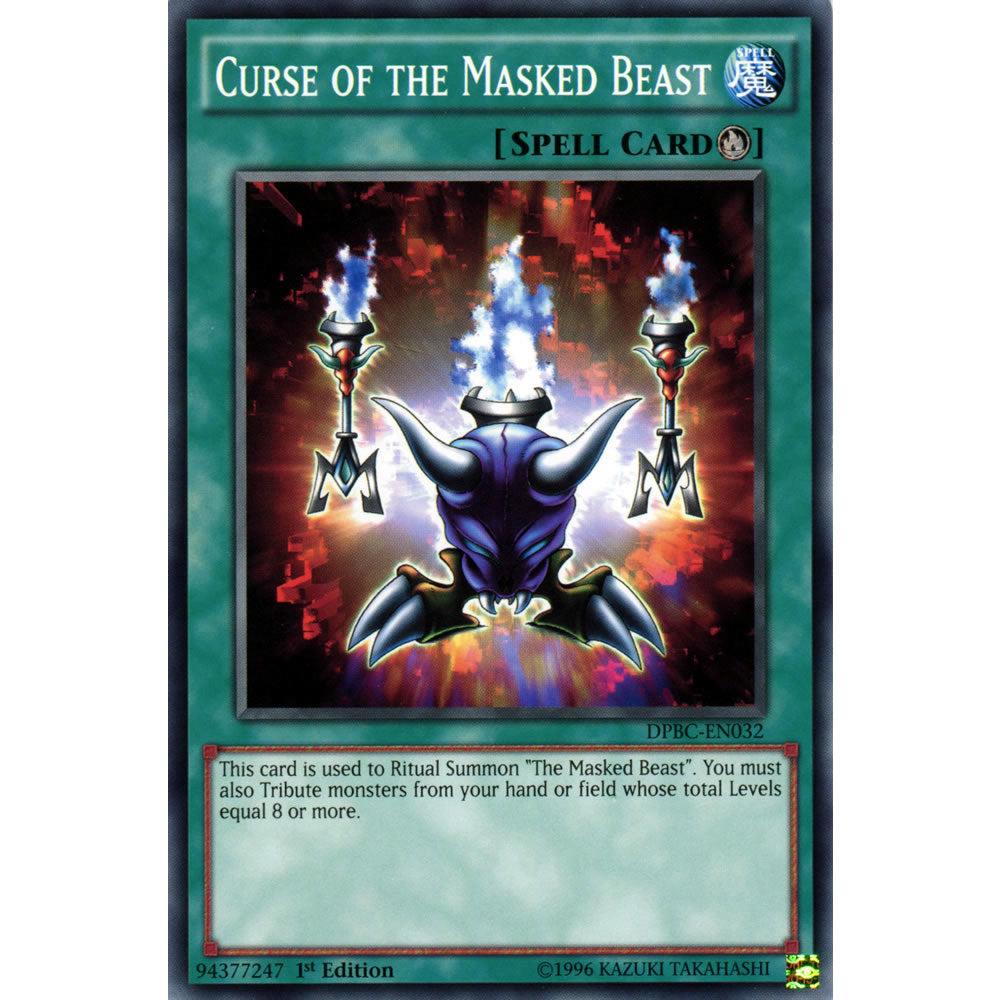 Curse of the Masked Beast DPBC-EN032 Yu-Gi-Oh! Card from the Duelist Pack: Battle City Set