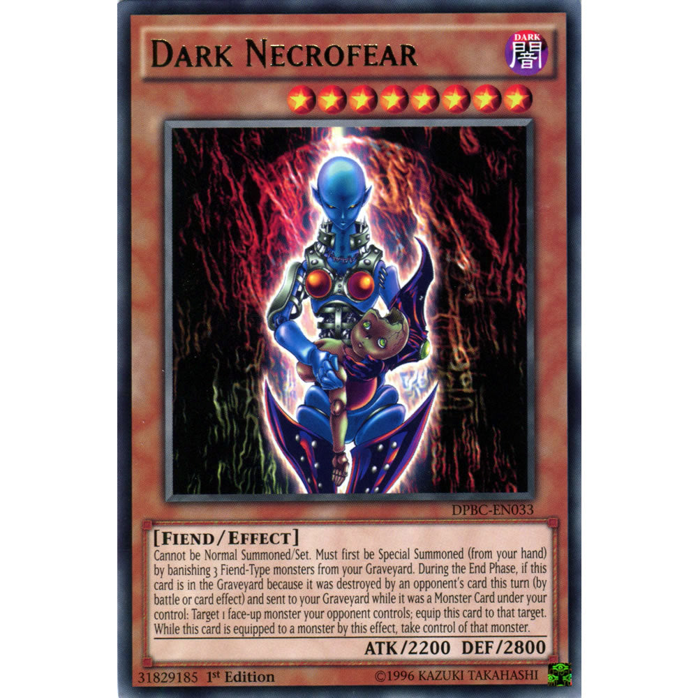 Dark Necrofear DPBC-EN033 Yu-Gi-Oh! Card from the Duelist Pack: Battle City Set