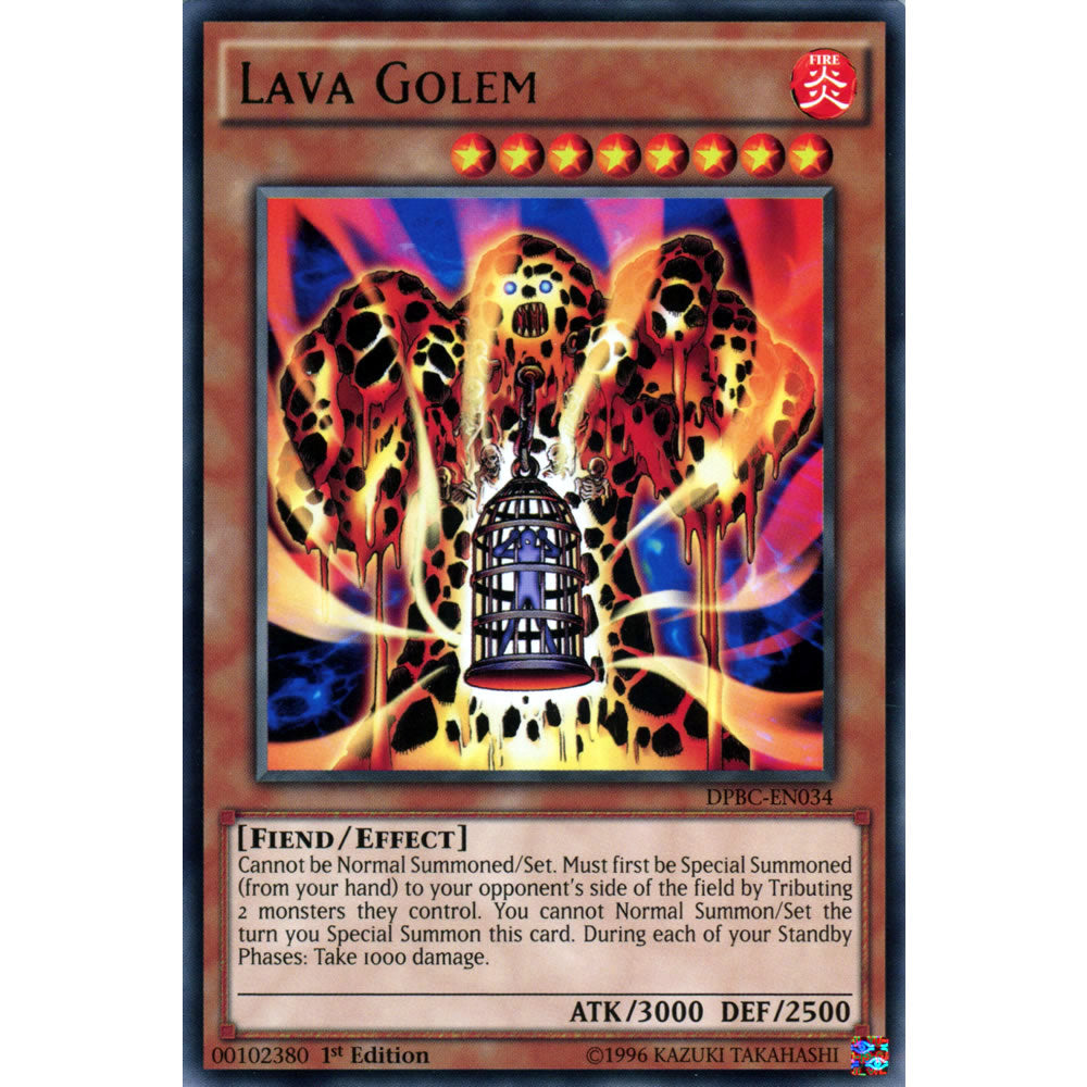 Lava Golem DPBC-EN034 Yu-Gi-Oh! Card from the Duelist Pack: Battle City Set