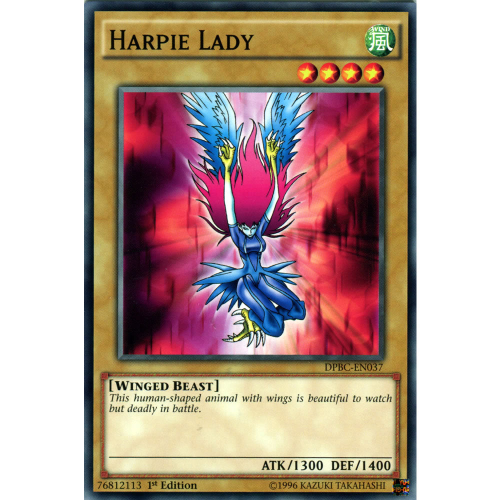 Harpie Lady DPBC-EN037 Yu-Gi-Oh! Card from the Duelist Pack: Battle City Set