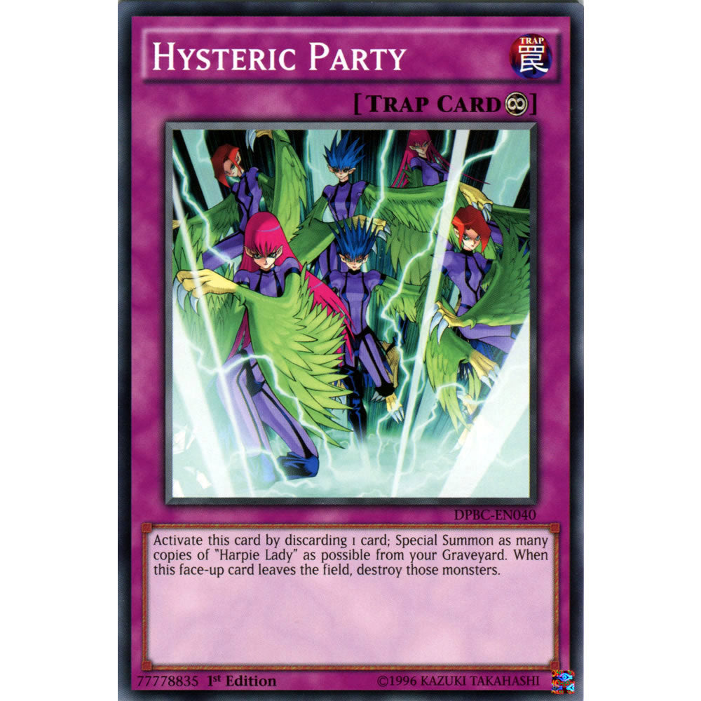 Hysteric Party DPBC-EN040 Yu-Gi-Oh! Card from the Duelist Pack: Battle City Set