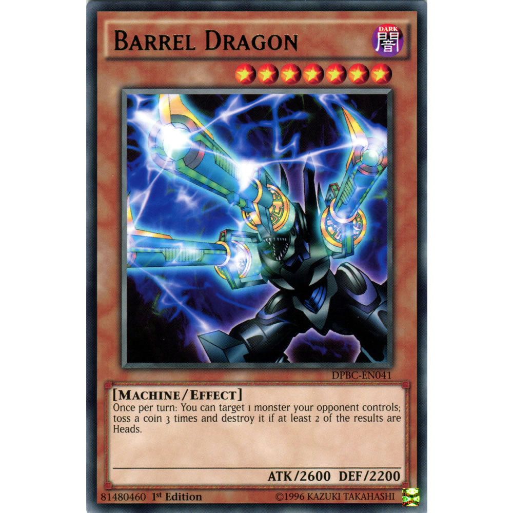 Barrel Dragon DPBC-EN041 Yu-Gi-Oh! Card from the Duelist Pack: Battle City Set