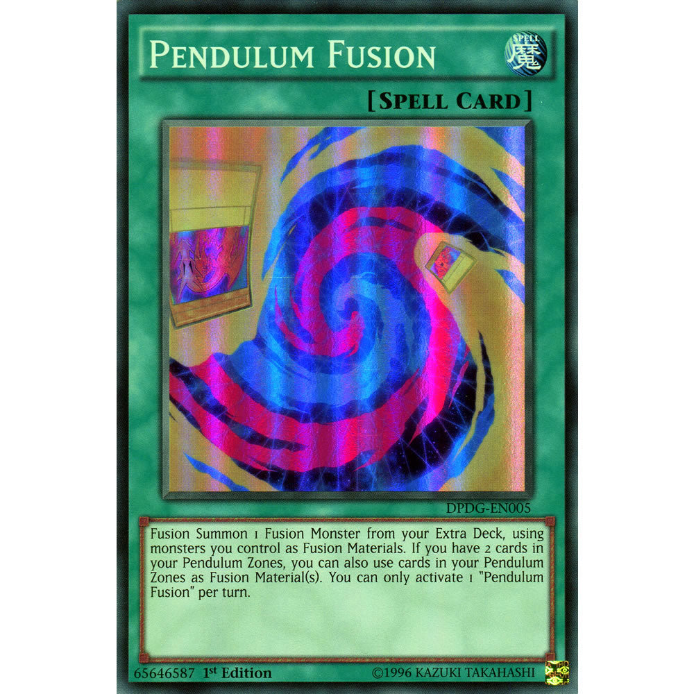 Pendulum Fusion DPDG-EN005 Yu-Gi-Oh! Card from the Duelist Pack: Dimensional Guardians Set