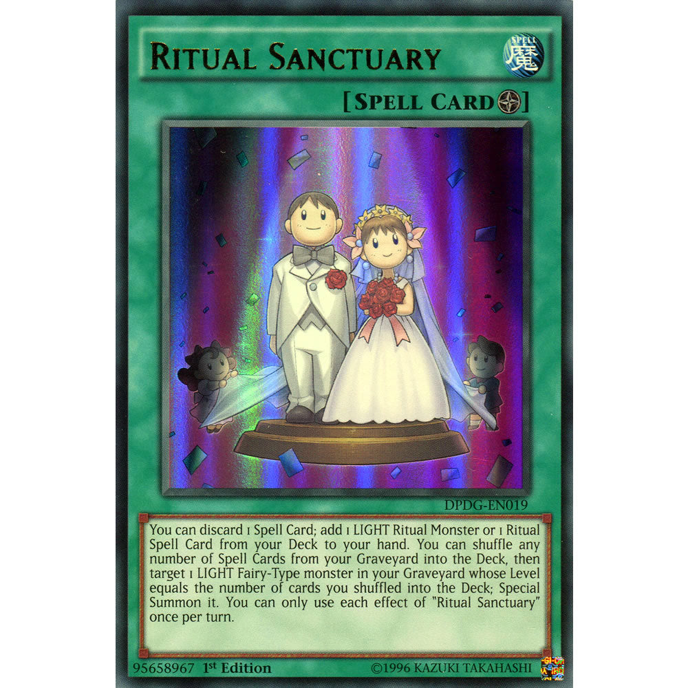 Ritual Sanctuary DPDG-EN019 Yu-Gi-Oh! Card from the Duelist Pack: Dimensional Guardians Set