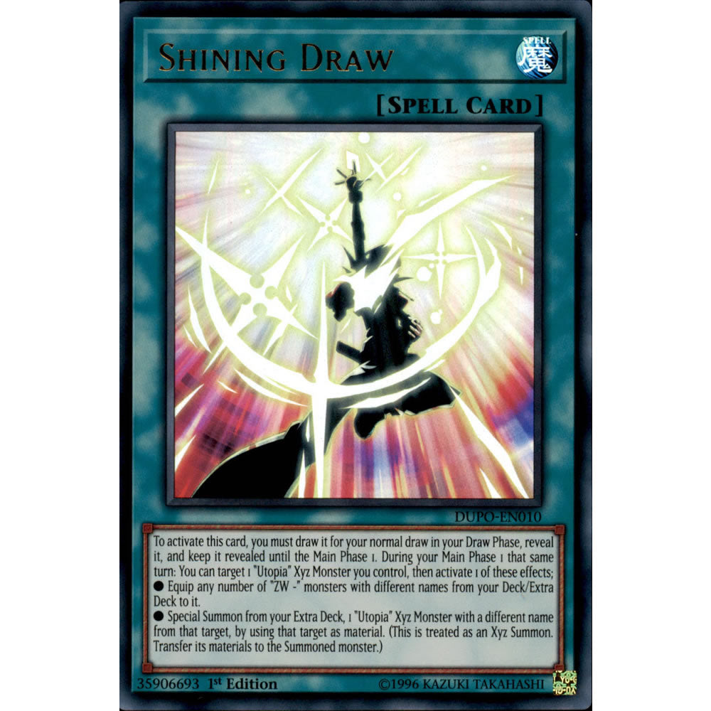 Shining Draw DUPO-EN010 Yu-Gi-Oh! Card from the Duel Power Set