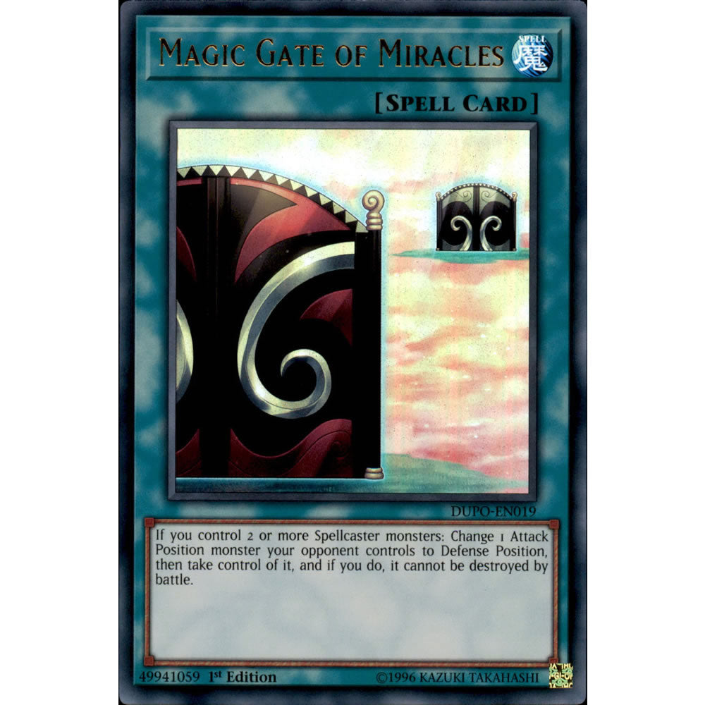 Magic Gate of Miracles DUPO-EN019 Yu-Gi-Oh! Card from the Duel Power Set