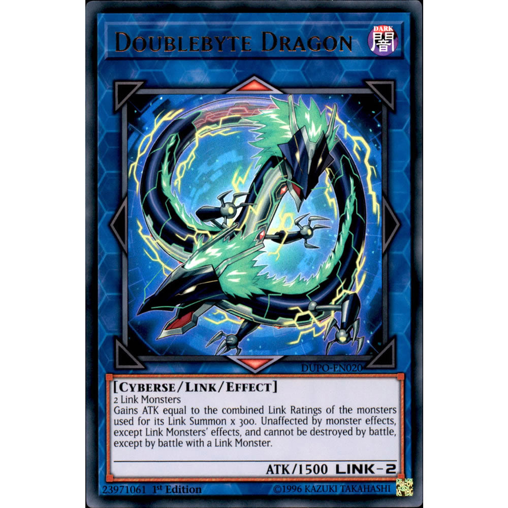 Doublebyte Dragon DUPO-EN020 Yu-Gi-Oh! Card from the Duel Power Set