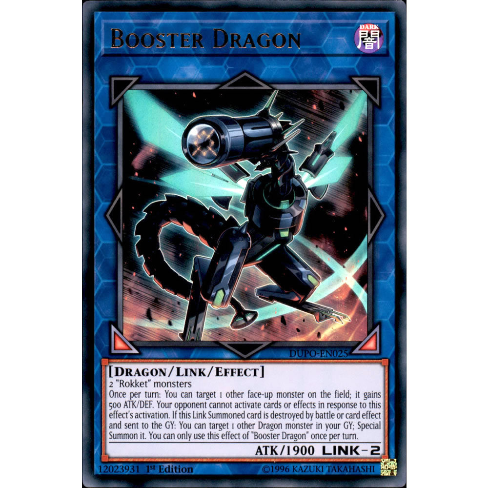 Booster Dragon DUPO-EN025 Yu-Gi-Oh! Card from the Duel Power Set