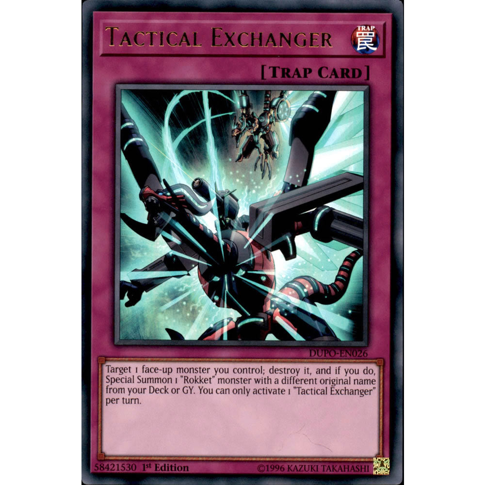 Tactical Exchanger DUPO-EN026 Yu-Gi-Oh! Card from the Duel Power Set