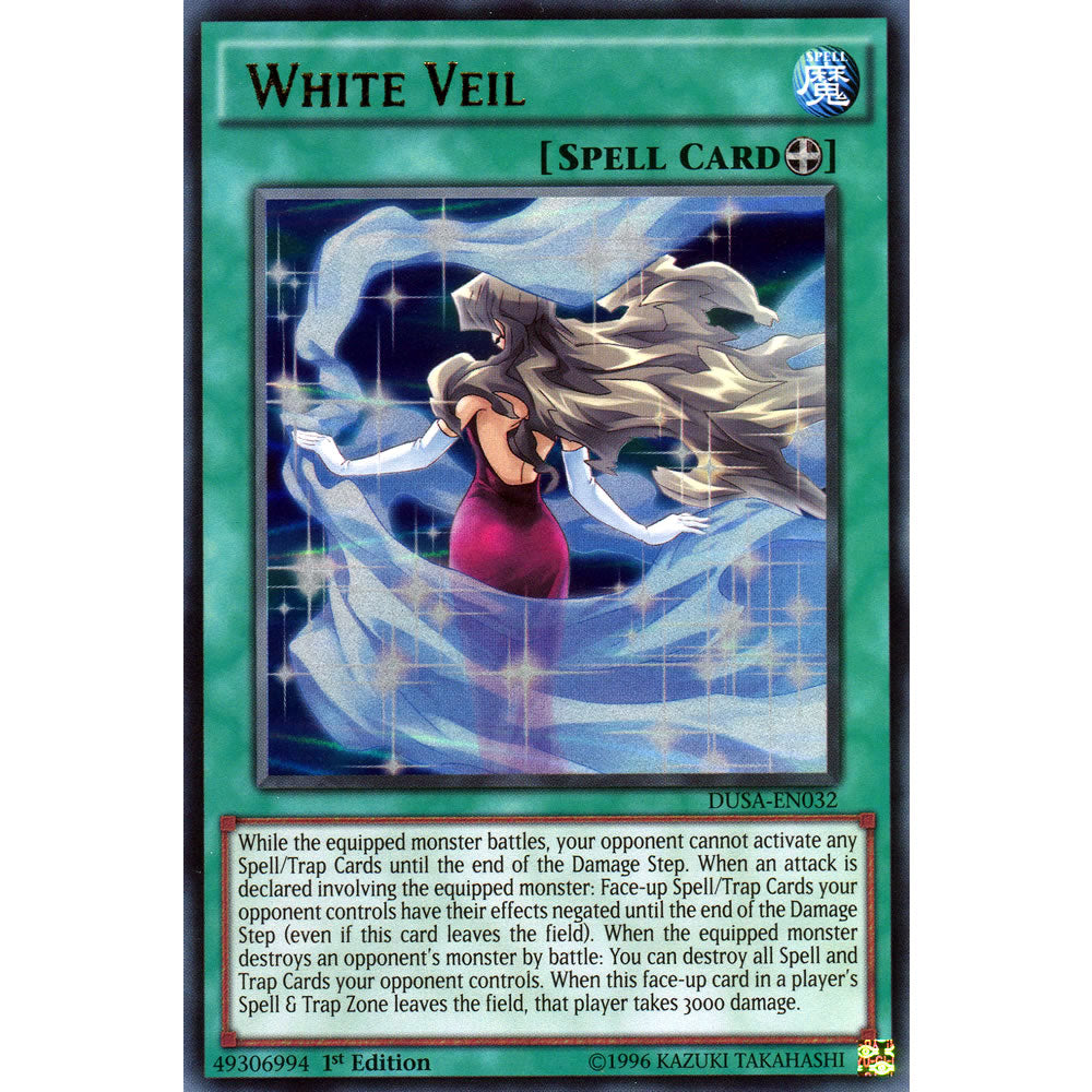 White Veil DUSA-EN032 Yu-Gi-Oh! Card from the Duelist Saga Set