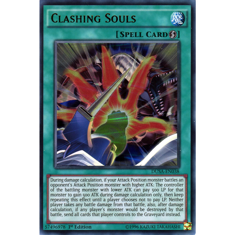 Clashing Souls DUSA-EN038 Yu-Gi-Oh! Card from the Duelist Saga Set