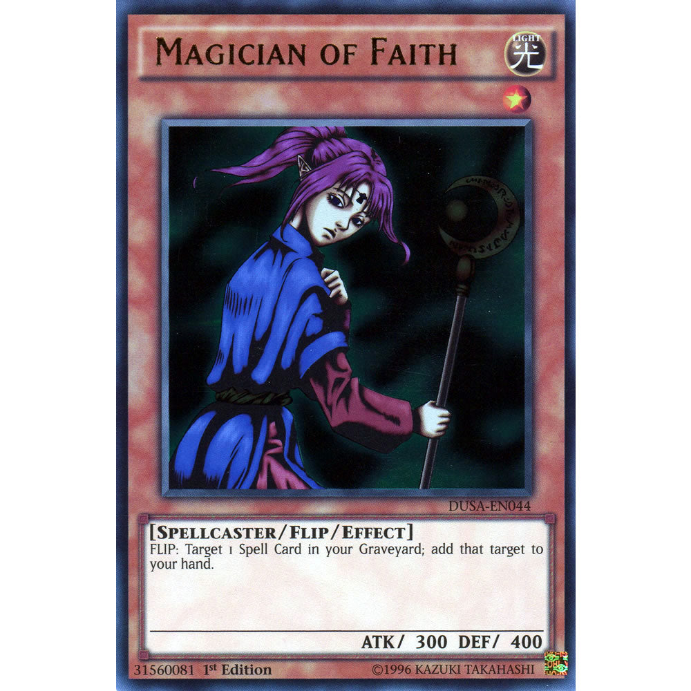 Magician of Faith DUSA-EN044 Yu-Gi-Oh! Card from the Duelist Saga Set