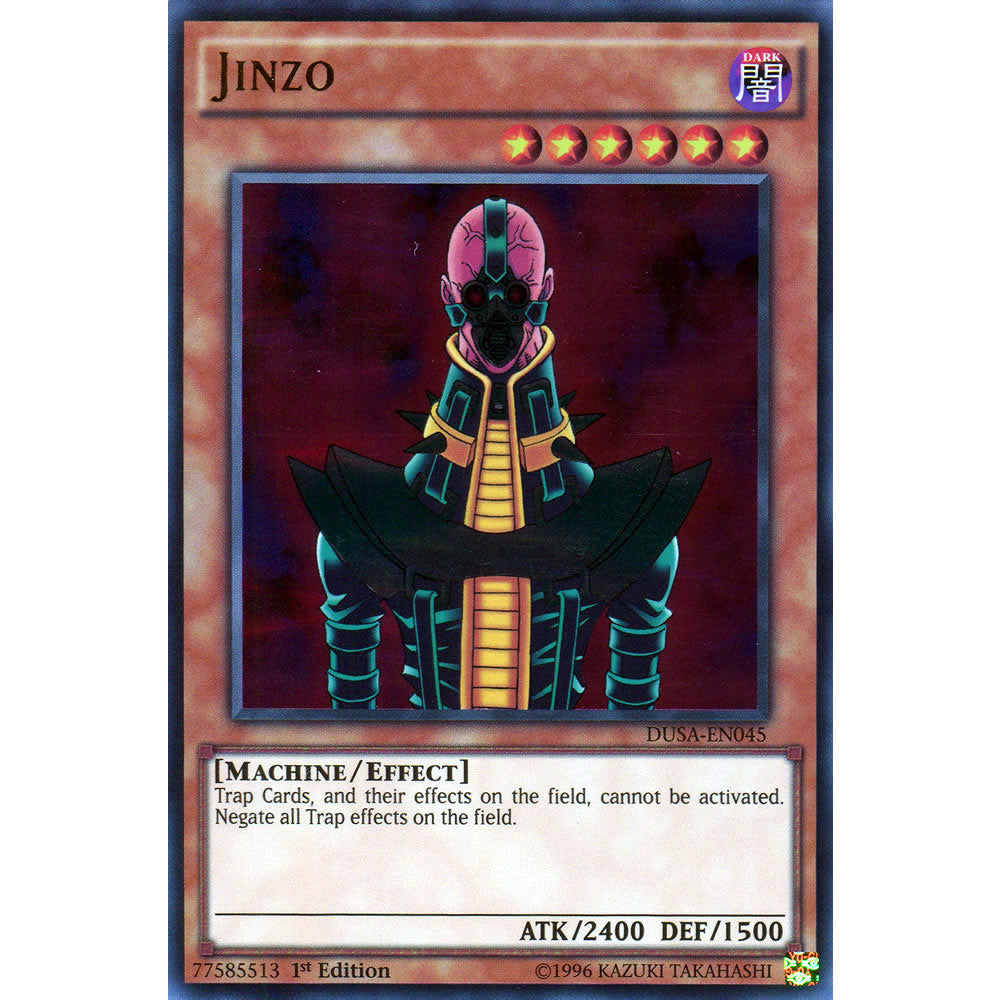 Jinzo DUSA-EN045 Yu-Gi-Oh! Card from the Duelist Saga Set