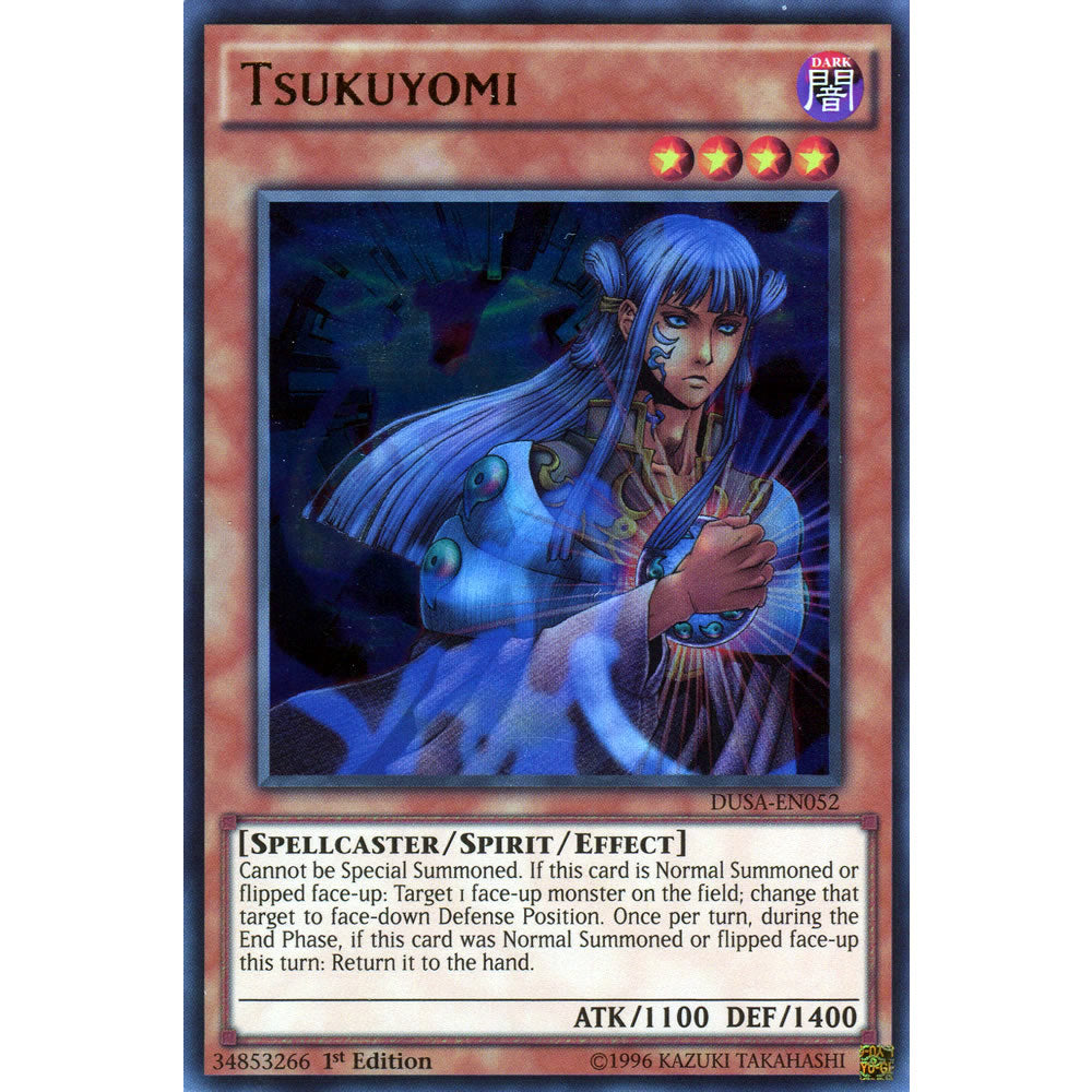 Tsukuyomi DUSA-EN052 Yu-Gi-Oh! Card from the Duelist Saga Set