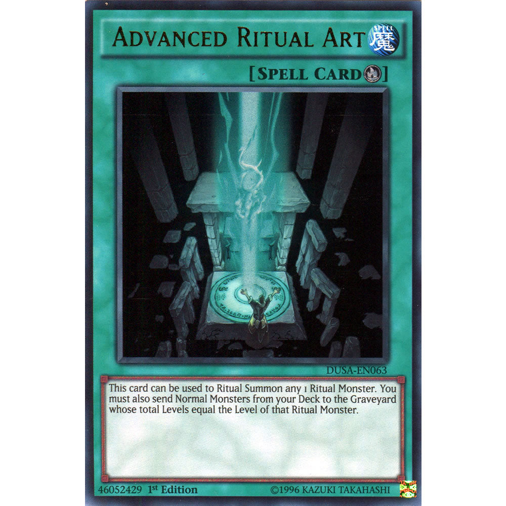 Advanced Ritual Art DUSA-EN063 Yu-Gi-Oh! Card from the Duelist Saga Set