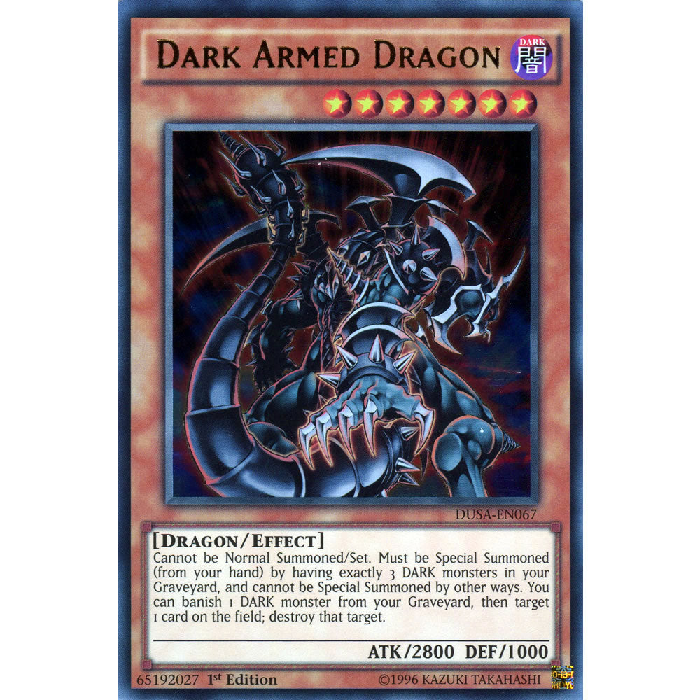 Dark Armed Dragon DUSA-EN067 Yu-Gi-Oh! Card from the Duelist Saga Set