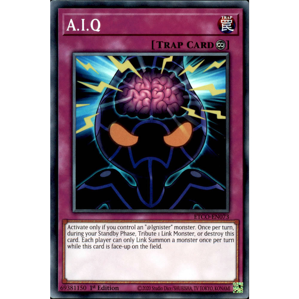 A.I.Q ETCO-EN073 Yu-Gi-Oh! Card from the Eternity Code Set