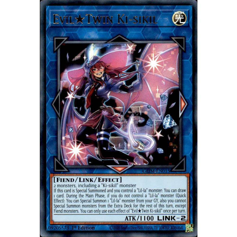 Evil Twin Ki-sikil GEIM-EN015 Yu-Gi-Oh! Card from the Genesis Impact Set