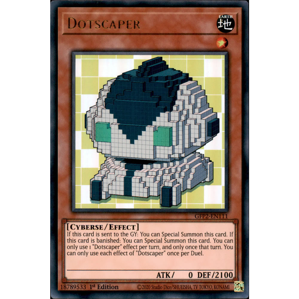 Dotscaper GFP2-EN111 Yu-Gi-Oh! Card from the Ghosts From the Past: The 2nd Haunting Set