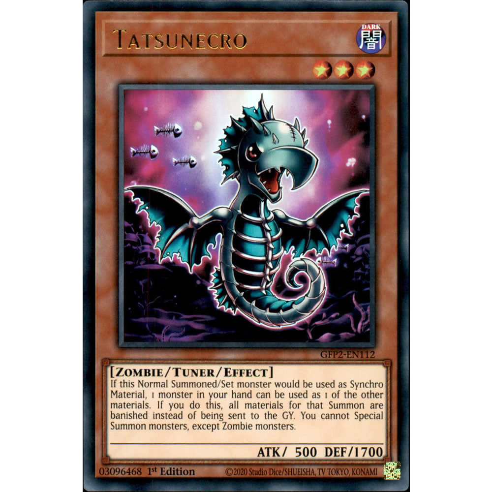 Tatsunecro GFP2-EN112 Yu-Gi-Oh! Card from the Ghosts From the Past: The 2nd Haunting Set