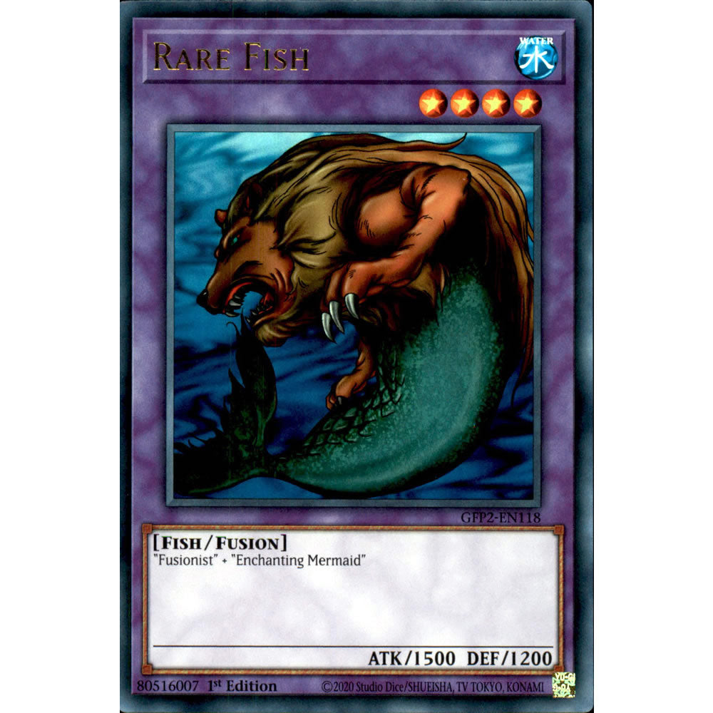 Rare Fish GFP2-EN118 Yu-Gi-Oh! Card from the Ghosts From the Past: The 2nd Haunting Set