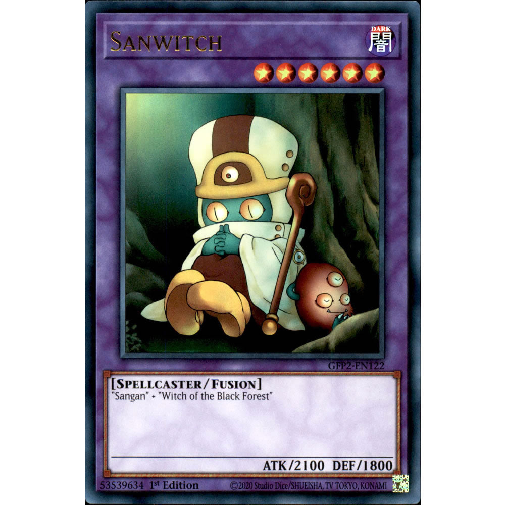 Sanwitch GFP2-EN122 Yu-Gi-Oh! Card from the Ghosts From the Past: The 2nd Haunting Set