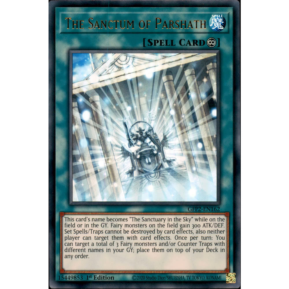 The Sanctum of Parshath GFP2-EN162 Yu-Gi-Oh! Card from the Ghosts From the Past: The 2nd Haunting Set