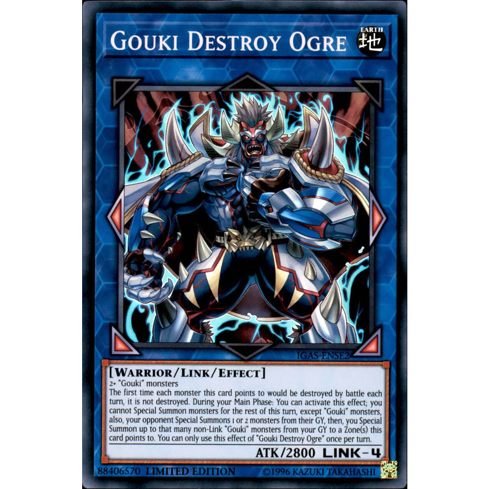 Gouki Destroy Ogre IGAS-ENSE2 Yu-Gi-Oh! Card from the Ignition Assault Special Edition Set