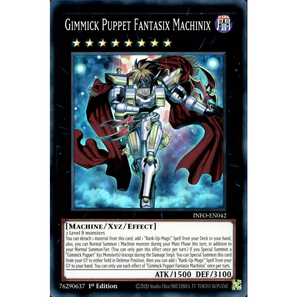 Gimmick Puppet Fantasix Machinix INFO-EN042 Yu-Gi-Oh! Card from the The Infinite Forbidden Set