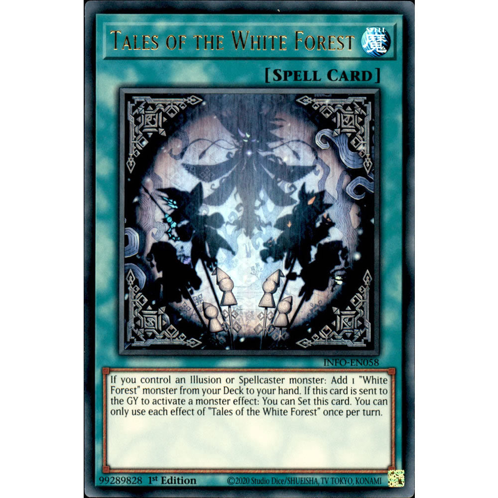 Tales of the White Forest INFO-EN058 Yu-Gi-Oh! Card from the The Infinite Forbidden Set