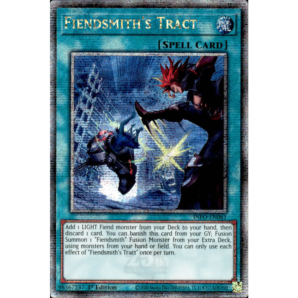 Fiendsmith's Tract INFO-EN061 Yu-Gi-Oh! Card from the The Infinite Forbidden Set