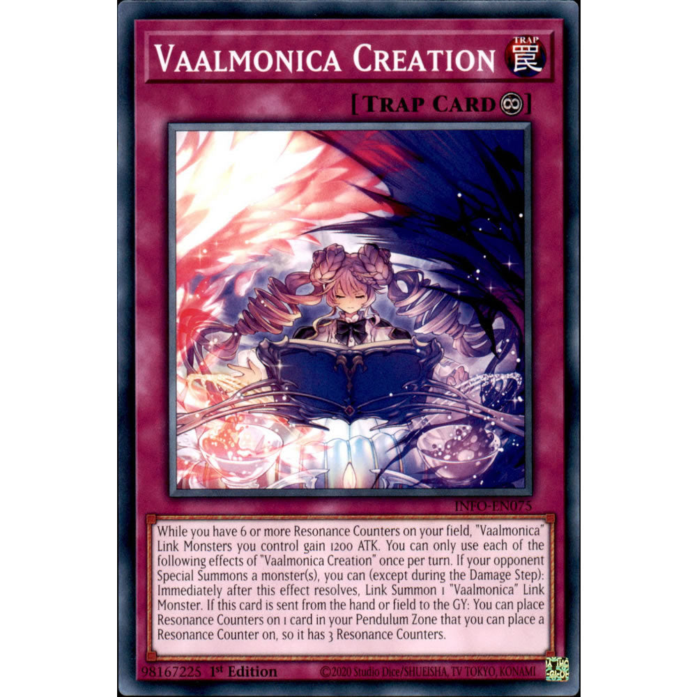 Vaalmonica Creation INFO-EN075 Yu-Gi-Oh! Card from the The Infinite Forbidden Set