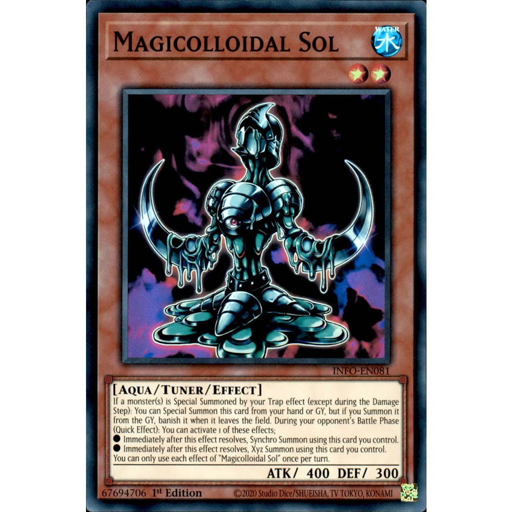 Magicolloidal Sol INFO-EN081 Yu-Gi-Oh! Card from the The Infinite Forbidden Set