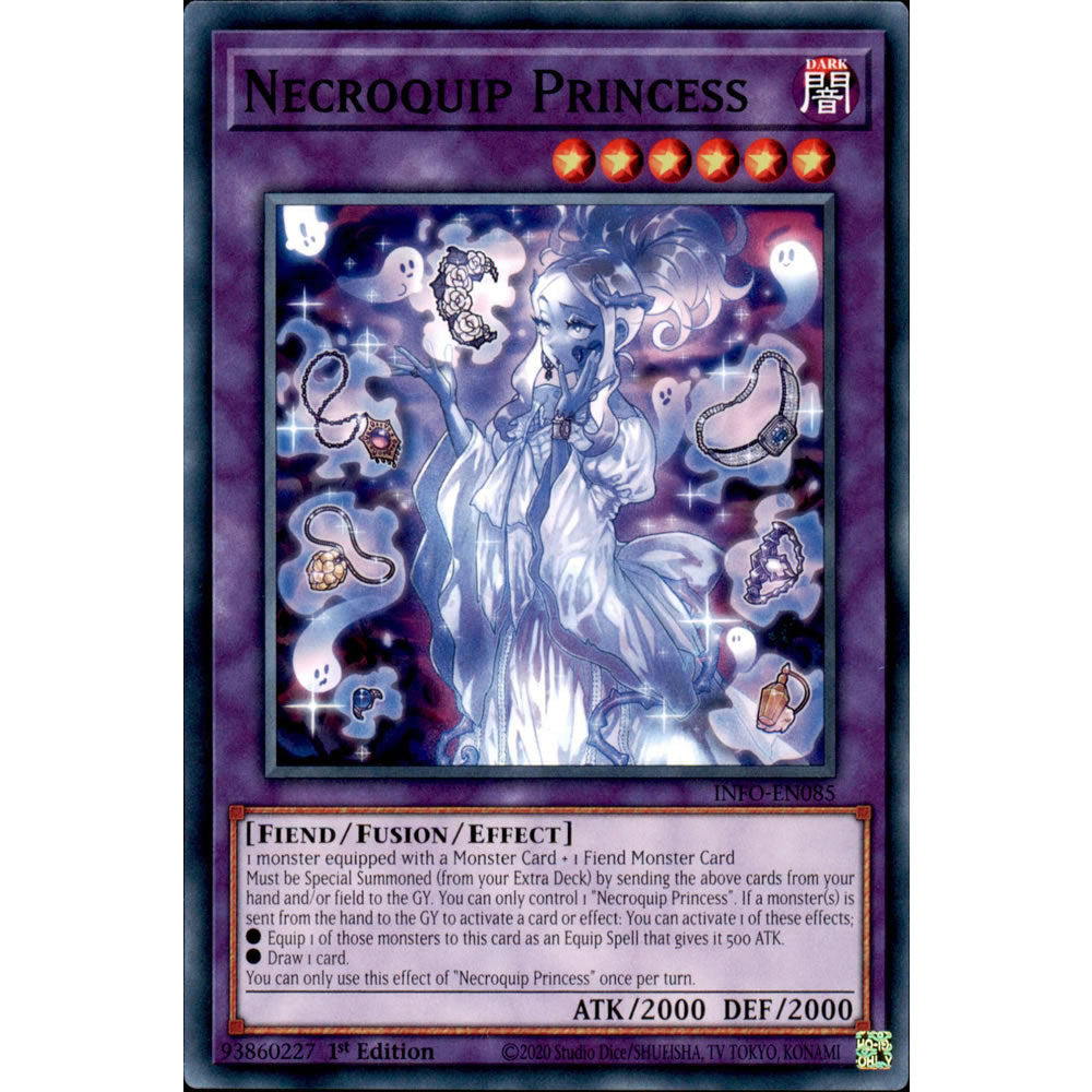 Necroquip Princess INFO-EN085 Yu-Gi-Oh! Card from the The Infinite Forbidden Set