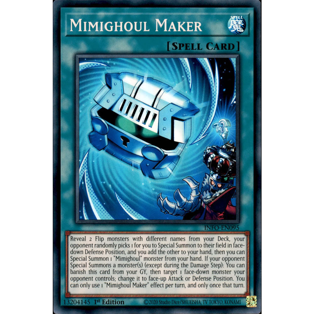 Mimighoul Maker INFO-EN095 Yu-Gi-Oh! Card from the The Infinite Forbidden Set