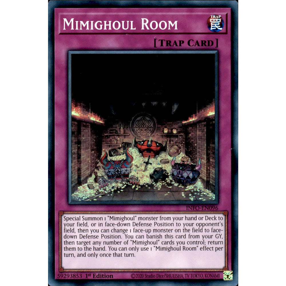 Mimighoul Room INFO-EN096 Yu-Gi-Oh! Card from the The Infinite Forbidden Set