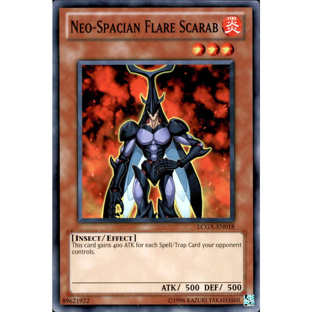 Neo - Spacian Flare Scarab LCGX-EN018 Yu-Gi-Oh! Card from the Legendary Collection 2: The Duel Academy Years Mega Pack Set