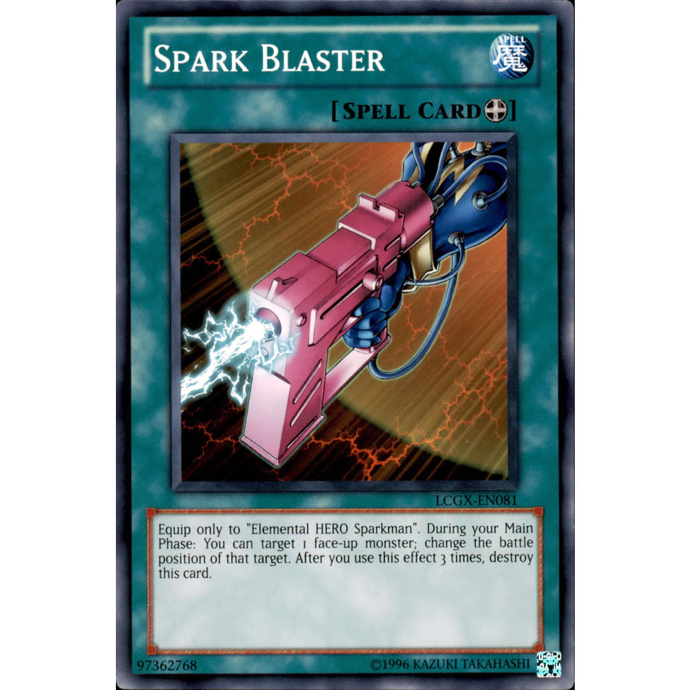 Spark Blaster LCGX-EN081 Yu-Gi-Oh! Card from the Legendary Collection 2: The Duel Academy Years Mega Pack Set