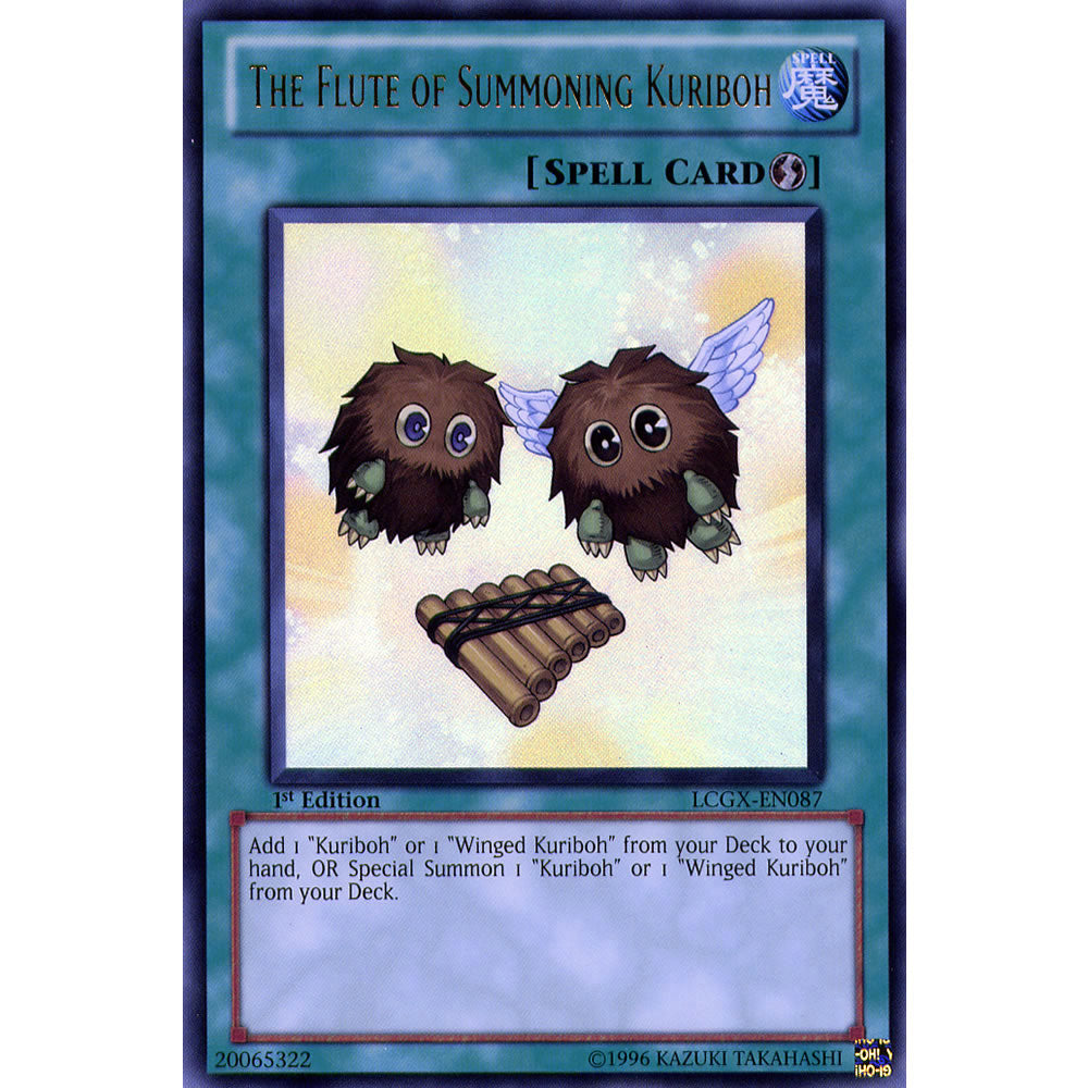 The Flute of Summoning Kuriboh LCGX-EN087 Yu-Gi-Oh! Card from the Legendary Collection 2: The Duel Academy Years Mega Pack Set