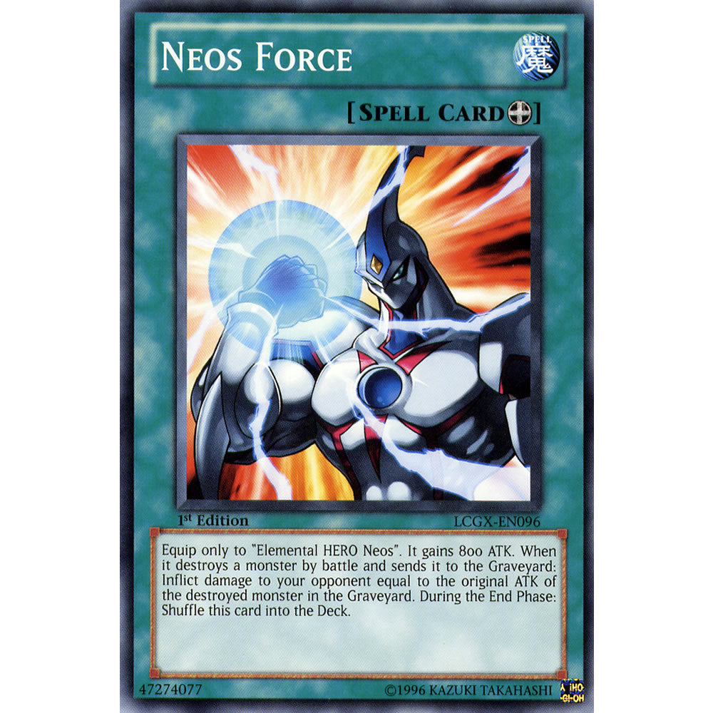 Neos Force LCGX-EN096 Yu-Gi-Oh! Card from the Legendary Collection 2: The Duel Academy Years Mega Pack Set