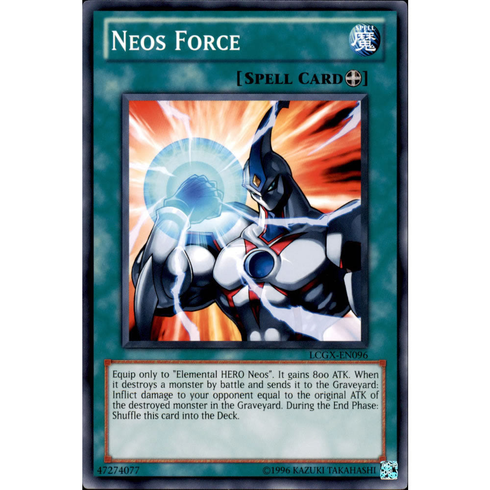 Neos Force LCGX-EN096 Yu-Gi-Oh! Card from the Legendary Collection 2: The Duel Academy Years Mega Pack Set